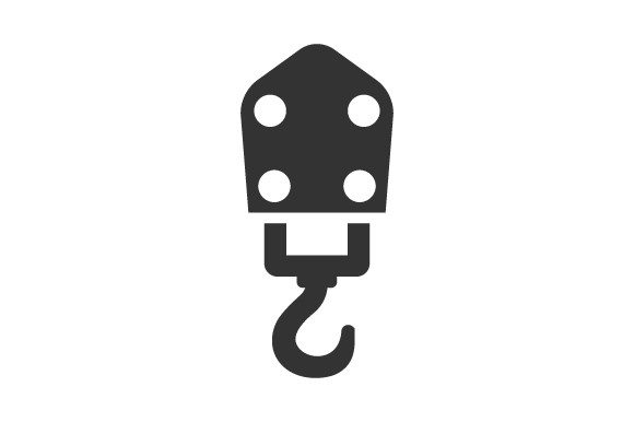Crane, Hook Icon: A Versatile Design Element for Modern Projects