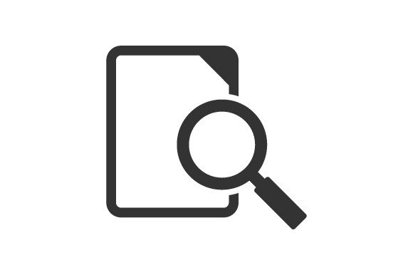 Effortless File Searching Icon for Modern Design