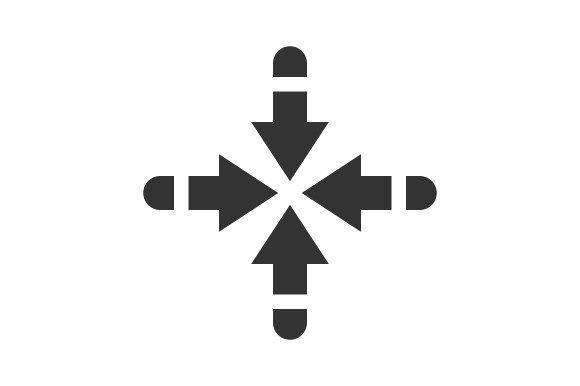 The Intersect Arrow Icon: A Glyph of Connection and Direction