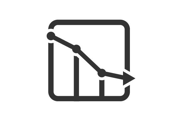 Understanding the Versatility and Design of the Downward Graph Icon